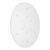 Acrylic Round Aquarium Lid Cover 5.89 Inch Clear Unobstructed View Anti-Escaping Fish Tank Top Cover for Home Office Maintenance