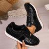 Fashion Trend Designer Sneakers Women Casual Shoes  Lace Up Flat Running Walking Shoes Woman Footwear Breathable Women's Sports Shoes
