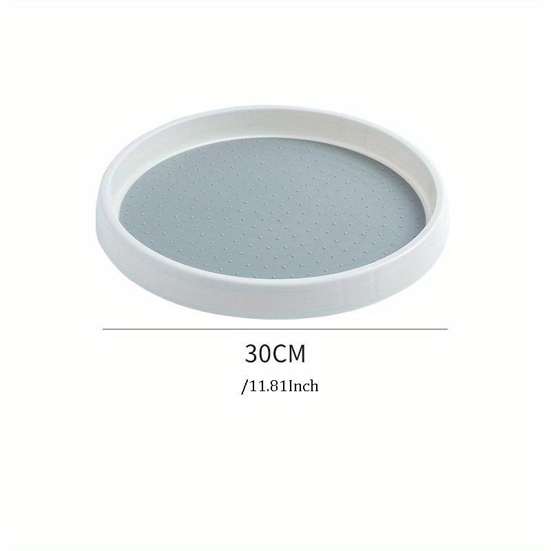 Kitchen Cabinet Fridge Storage Pantry Countertop Lazy Turntable Organizer - Space Saving Rotating Shelf for Home
