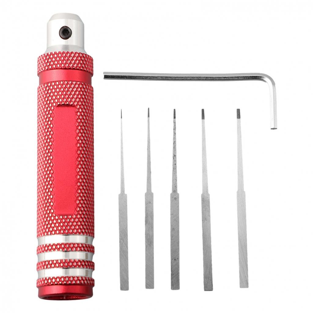 6pcs/set Model Scriber Anti-skid Handle Chisel Prime