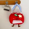 Fruit Shape Hanging Tissue Bag Cartoon Cute Wall Hanging Napkin Dispenser Creative Reusable Portable Tissue Cover Hotel