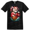 Japanese Cat T Shirt Vintage Style Maneki Neko Floral Tee Lucky Charm