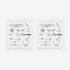 FOG 01 (2 Sheets) - Tattoo Sticker/Temporary Tattoo