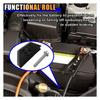 A62E-Car Battery Tie Down Bracket Base Clamp Battery Hold Down Kit 14005061 For GMC Buick Chevy Cadillac Hummer Saturn