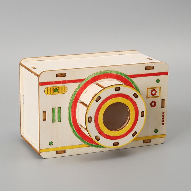 Camera Model Primary And Secondary School Students DIY Handmade Science Experiment Suit Children Assembling Technology Small Production Teaching Aids