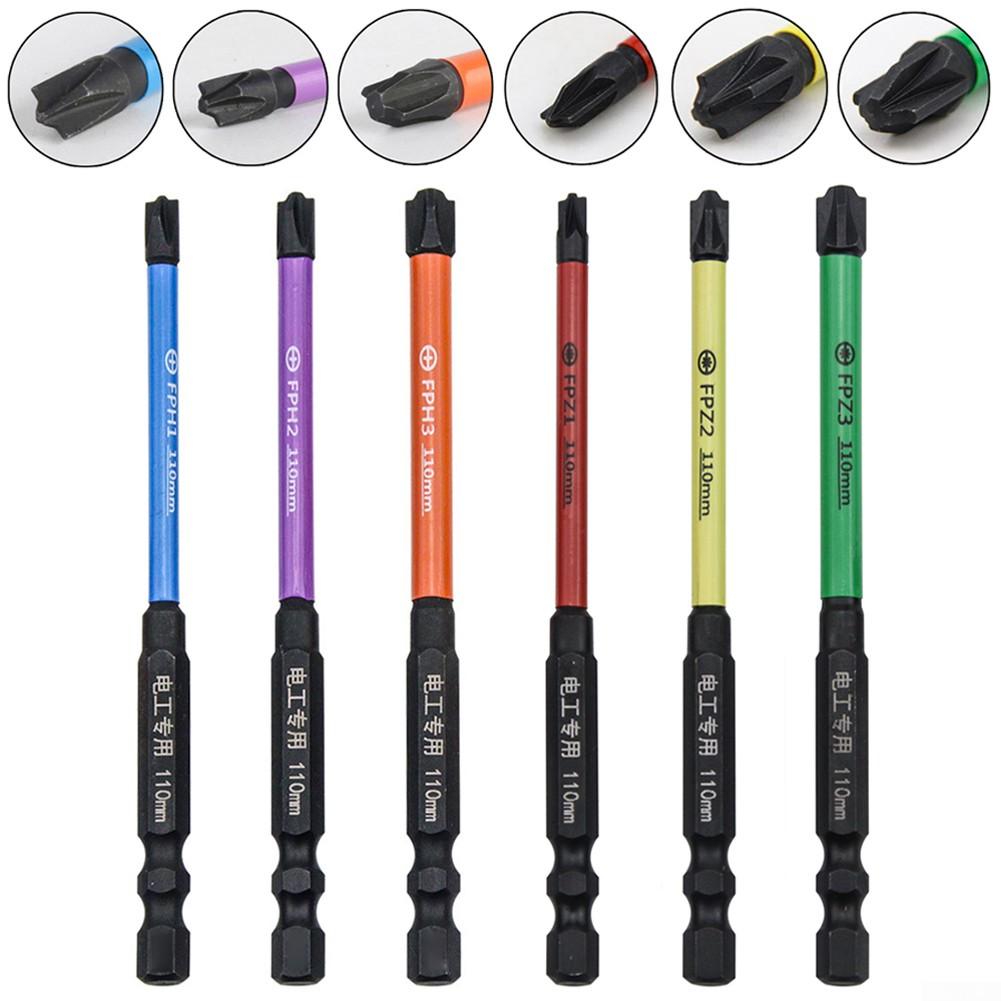 Cuți de șurubelniță cu lungime de 110 mm / 4,33 inchi Oțel aliat FPH1/FPH2/FPH3/FPZ1/FPZ2/FPZ3