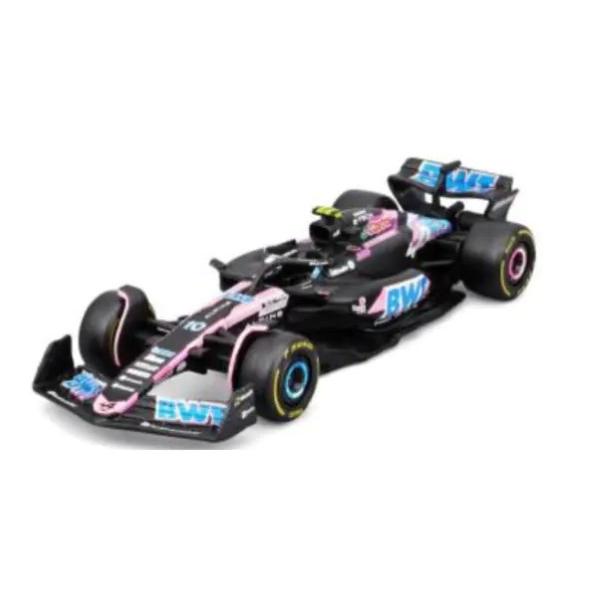 BURAGO Scale BWT Alpine F1 Team A524 Gasly Helmet Included Finished Model BUR38220G 1/43 (2024) No.10 P. (Clear Case)