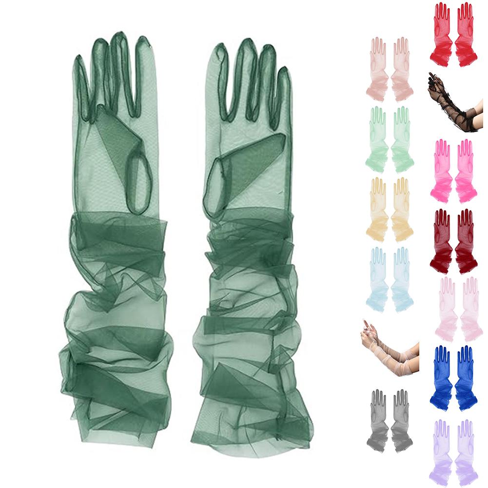 Bridal Gloves Long Evening Gloves Elegant Costume Accessory