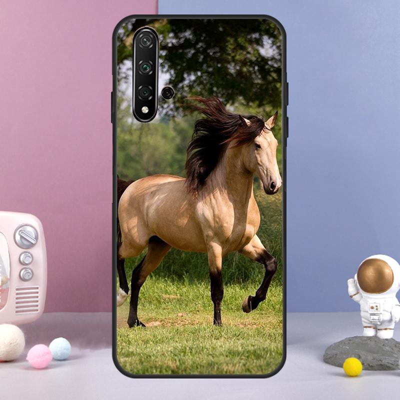 Horse For Huawei Nova Y70 Y90 Y60 Y72 Y73 Y61 Y91 7i 8i 11i 12i 12s 9 10 SE P20 P30 P40 Lite Case