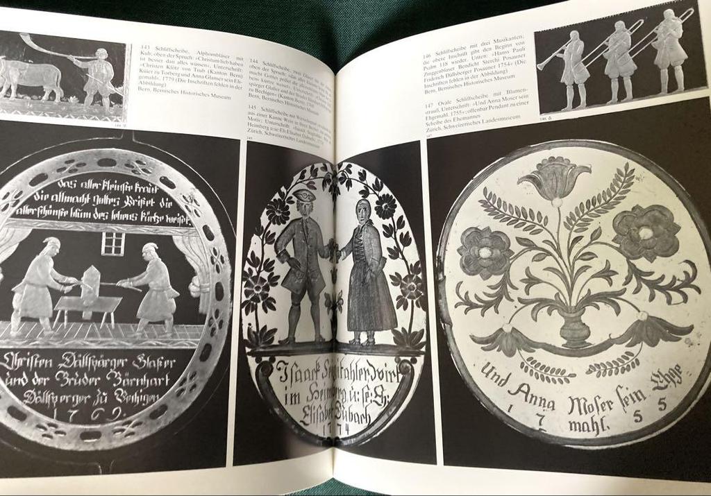 [USED] Rare German stained glass book