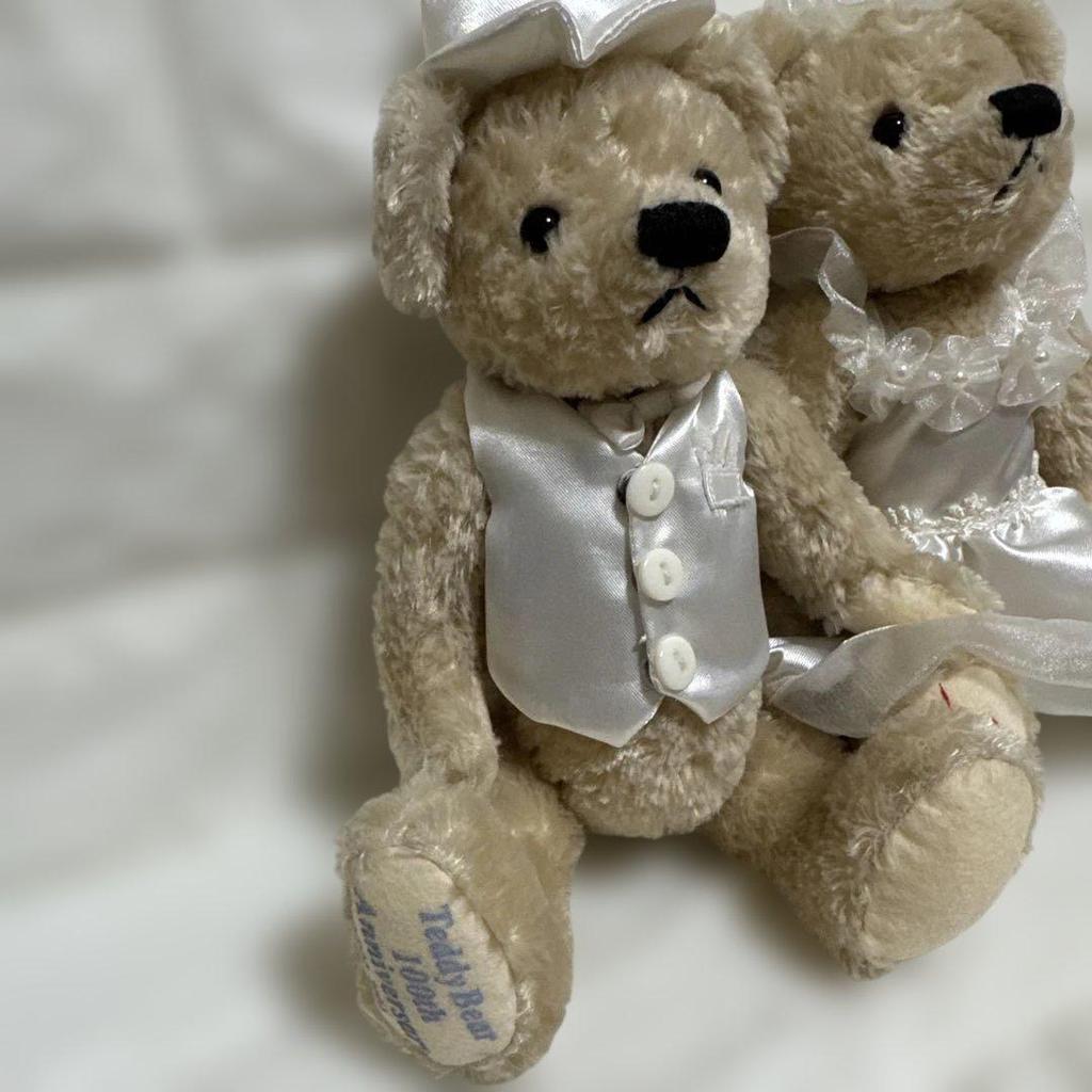 [USED] Wedding Teddy Bear 100th Anniversary