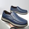 Men's Shoes Leather Casual Shoes Luxury Outdoor Male Loafers Business Formal Shoes Soft Sole Driving Shoe Handmade Slip On Flats