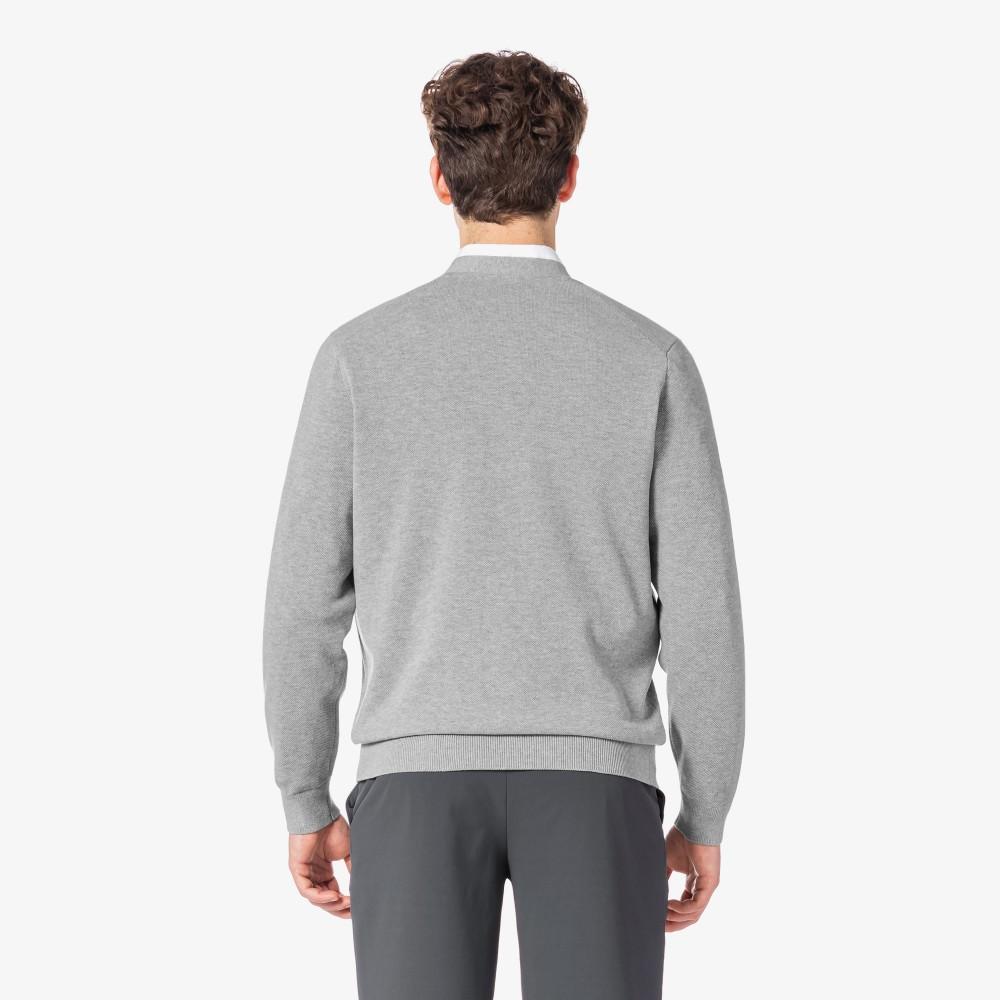 [Lacoste] Men's Pique V-Neck Cardigan AH186E-56G5HI