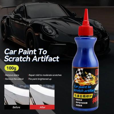 Car Scratch Remover Agent Scratch Repair Tool with Sponge Car Scratches Repair Polishing Wax Anti Scratch Car Accessories