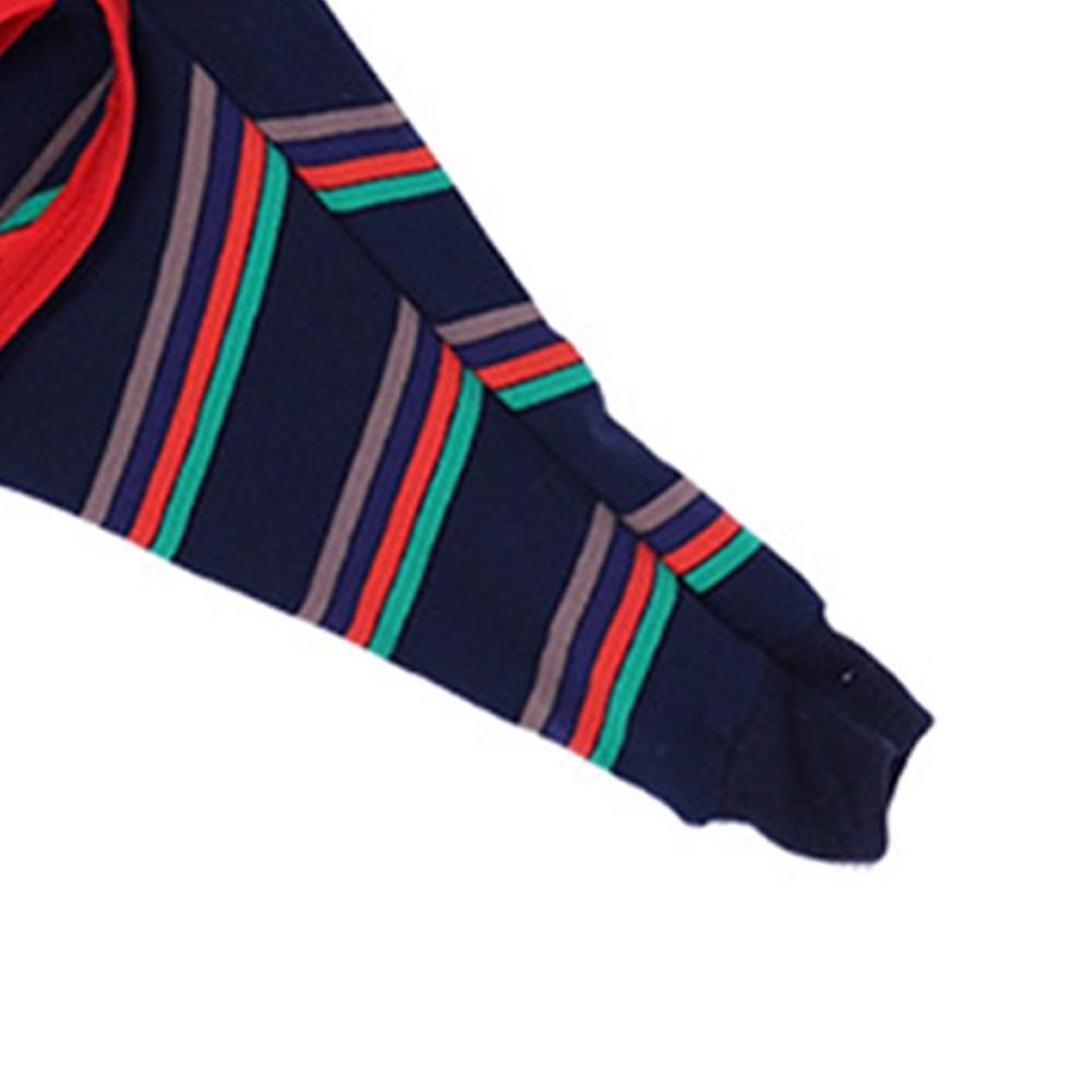 Breathable Dog Recovery Suit Dark Blue Striped Large Dog Bodysuit Dog Pajamas Heat Cycle Care