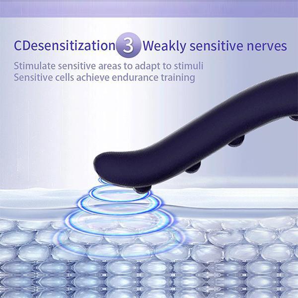 Male Masturbator 10-Speed Vibration Usb Rechargeable Glans Massager Masturbation Device For Men