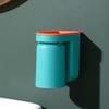 Toothbrush Storage Rack Perforation-free Light Luxury Mouthwash Cup Brushing Cup Wall-mounted Bathroom Storage Box