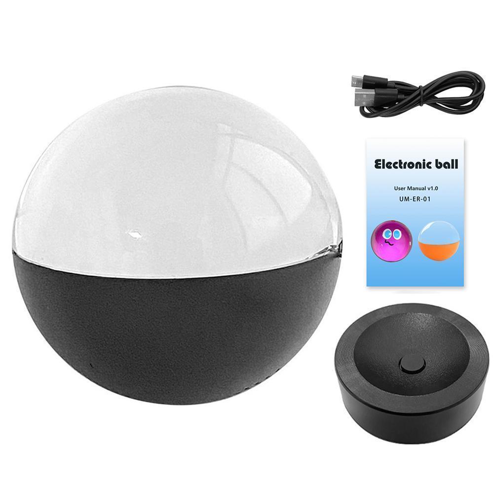 3D Video Crystal Ball DIY Memory Art Glass Ball Lamp Spherical Pixel Display 2.7inchs Screen 4GB Videos Player For Kids Adults