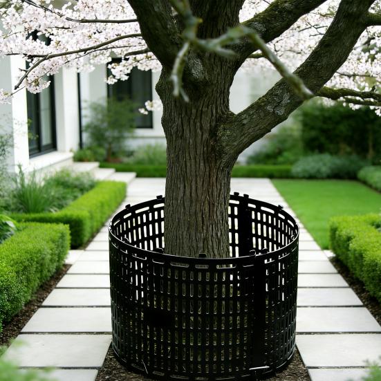 Tree Trunk Protectors Adjustable Expandable Tree Guard Trunk Protector with Twist Ties Preventing Bark Damage from Pruners Animals for Various Size