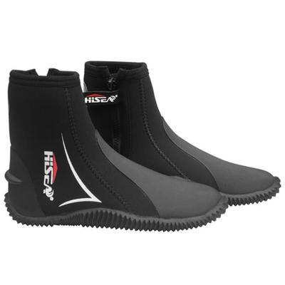 5mm Neoprene Dive Boots Wetsuit Boots W Side Zipper for Men and Women Snorkeling Scuba Diving Barefoot Shoes Beach Accessories
