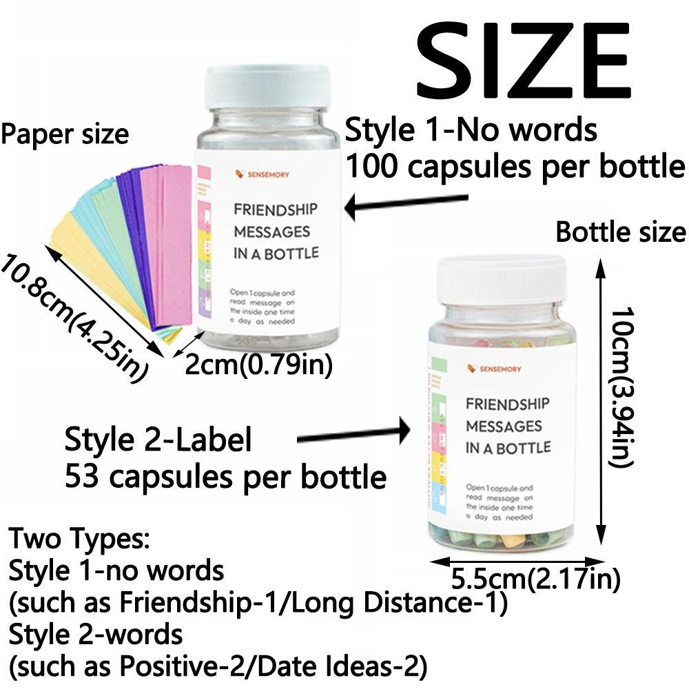 Creative Love Pills Bottle Innovative Positive Messages In Bottle  Love Letter