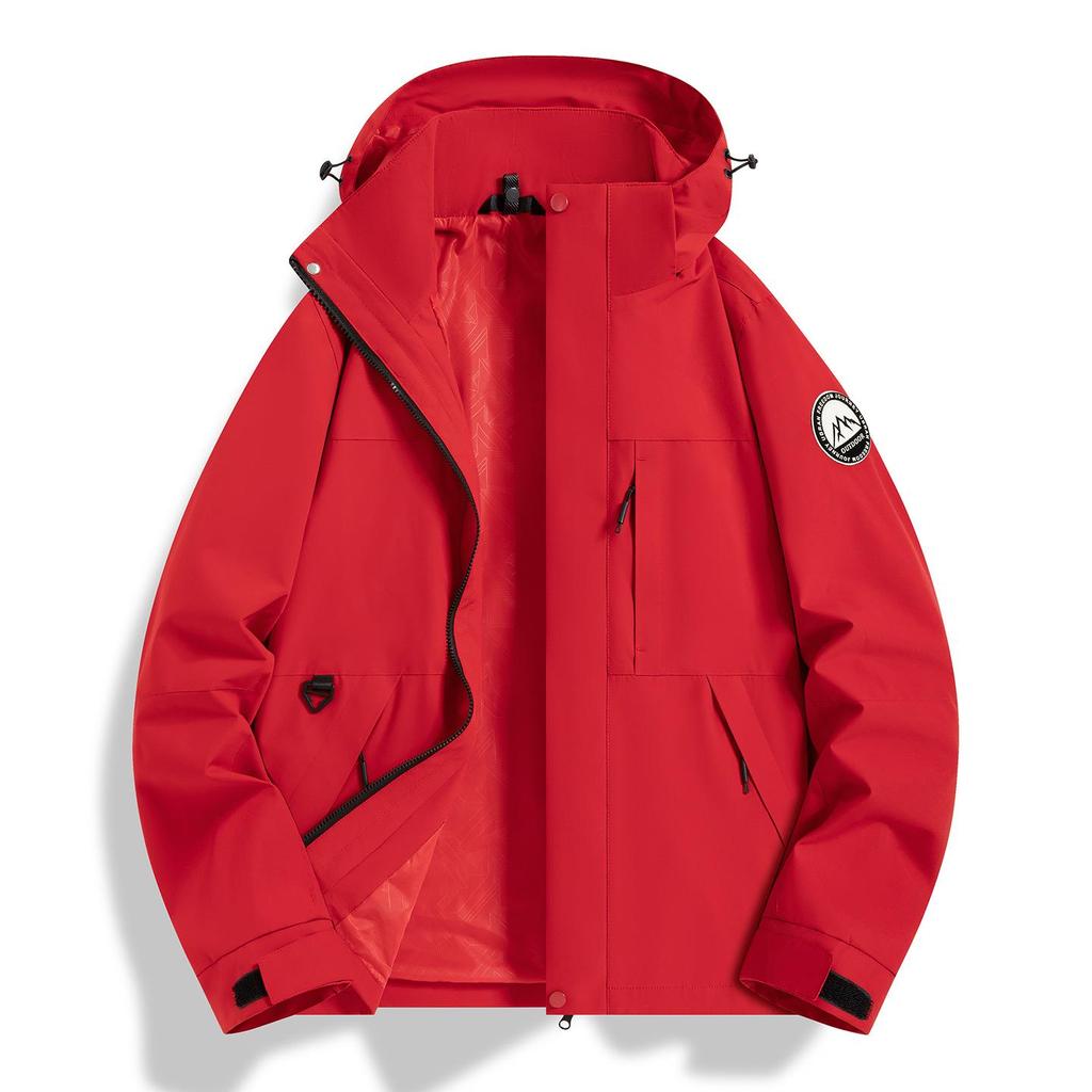 Outdoor Couple's Thin Windproof Trekking Jacket - Unisex Multi-Functional Spring/Autumn Mountain Climbing and Sun Protection Gear.