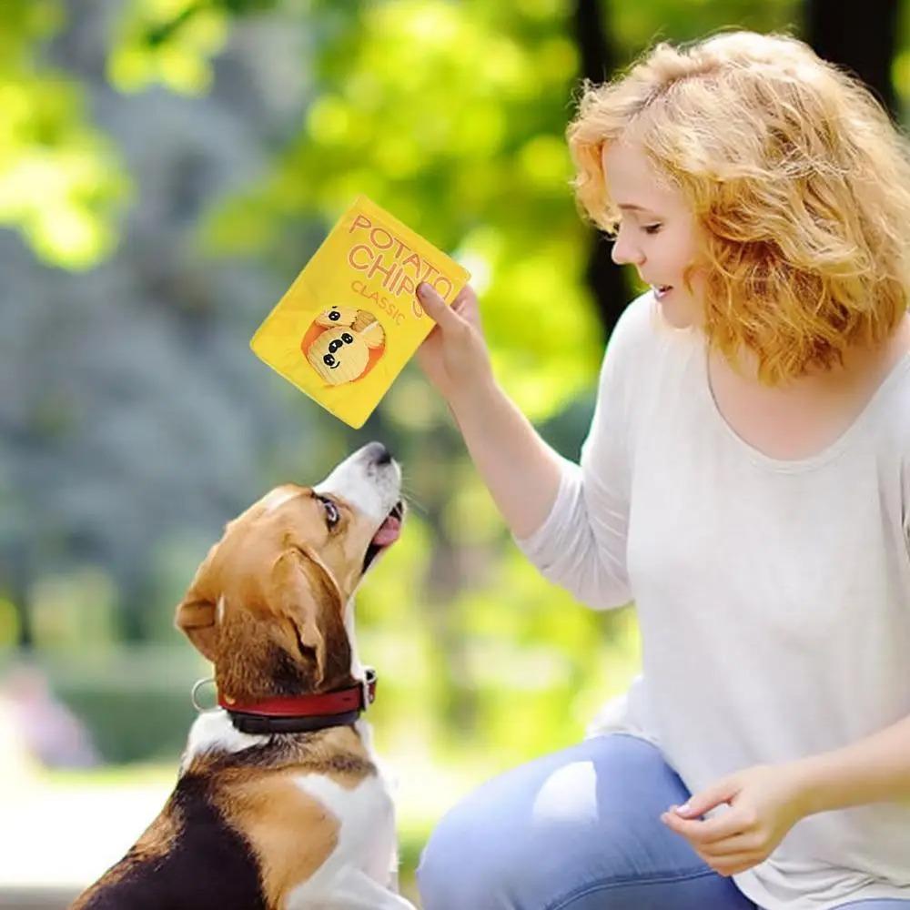 Snacks Candy Potatoes Dog Crisps Toys Funny Interactive Toys Creative Pet Chew Toy Reduce Boredom