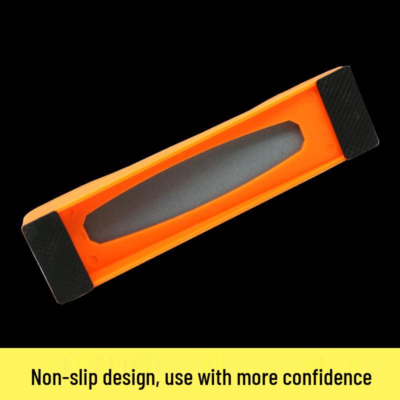 Double-Sided Brown Corundum Outdoor Portable Oilstone: Multifunctional Knife Sharpening Tool