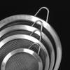 Flour Strainer Mesh With Handle Diameter7/8/10/12/14/16/18/20/22cm Stainless Steel Colander Tea Sifter Kitchen Sieve Filter Tool