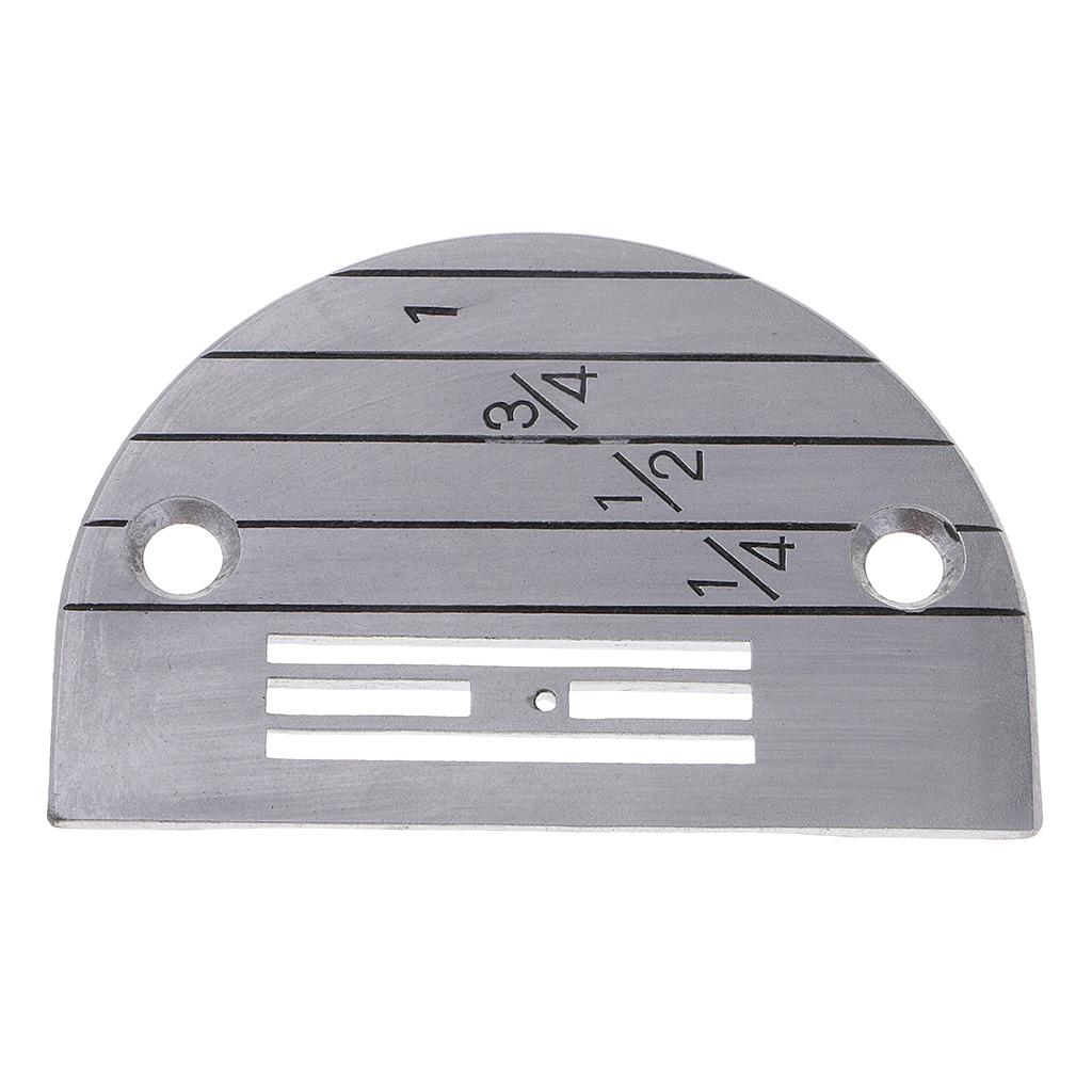Throat Plate for Flat Lockstitch Industrial Single Machines Steel