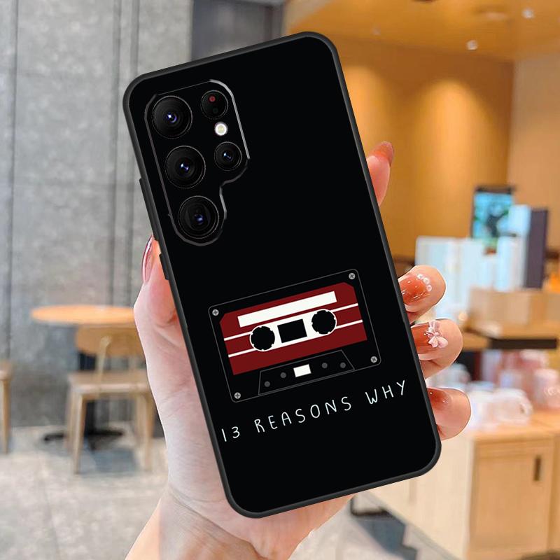 13 Thirteen Reasons Why Phone Case For Samsung Galaxy S25 S24 S22 S21 S20 S23 Ultra S9 S10 Plus S25 FE Back Cover