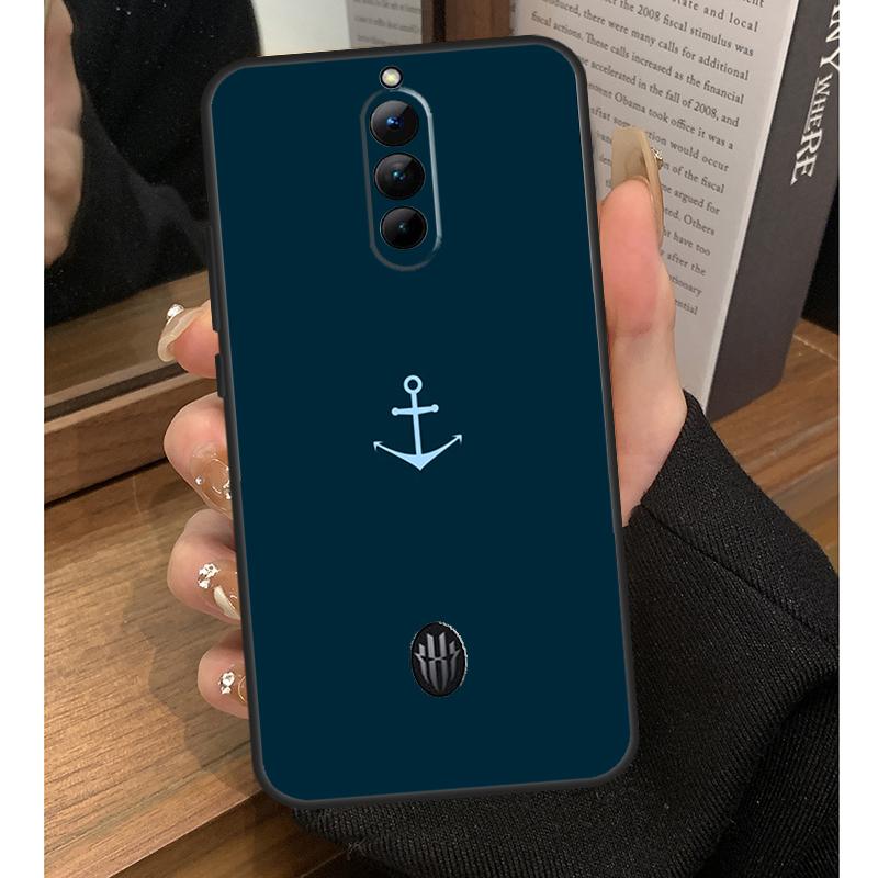 Nautical Anchor Boat Sea Case For Nubia Red Magic 6S 7S Pro 6 7 8 9 10 Pro 5G 6R RedMagic 8S 9S 8 9 10 Pro Plus Coque