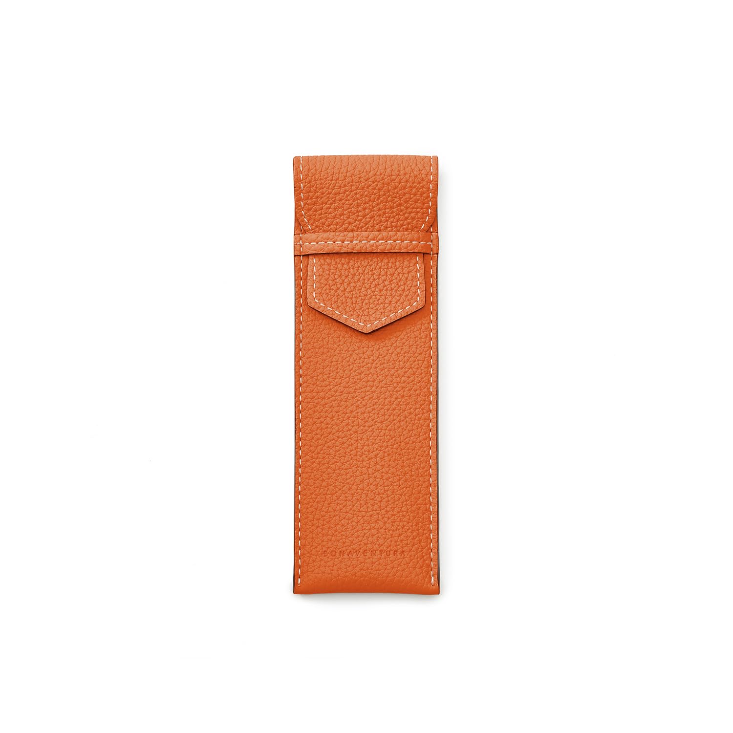 

BONAVENTURA Bonaventura Pen Holder Shrink Leather Italian Leather Genuine Leather Present Gift [Orange] BPHT1-OR оранжевый
