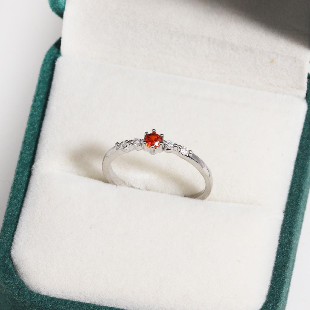 Sparkling Colorful Dazzling CZ Finger Flower Rings For Women Luxury Bow Pink Zircon Ring Wedding Jewelry For Wife & Girlfriend