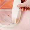 10Pcs Disposable Sweaty Brim Sticker Anti-Dirty Thin Breathable Baseball Cap Lining Sweat Resistant Sticker Self-adhesive Hat Sweat Pad Sticker