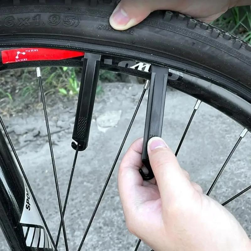 10 Pcs Plastic Bicycle Tire Lever Cycling Bike Tyre Crowbar Wear-resistant PP Pry Bar Bike Repair Opener Breaker Tool Crow Bar