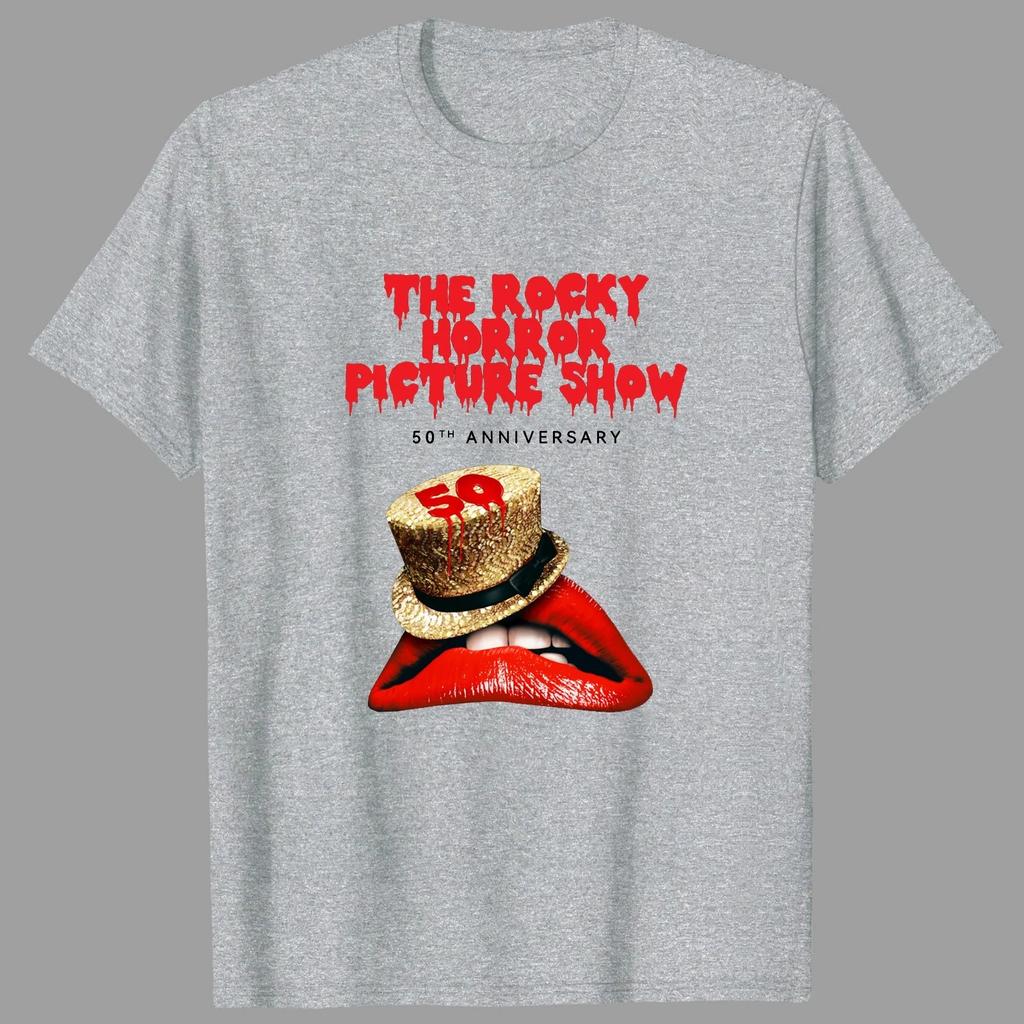 The Rocky Horror Picture Show 50th Anniversary TShirt - Multicolors High-end Luxury Is for Both Men and Women Top Y2k Summer