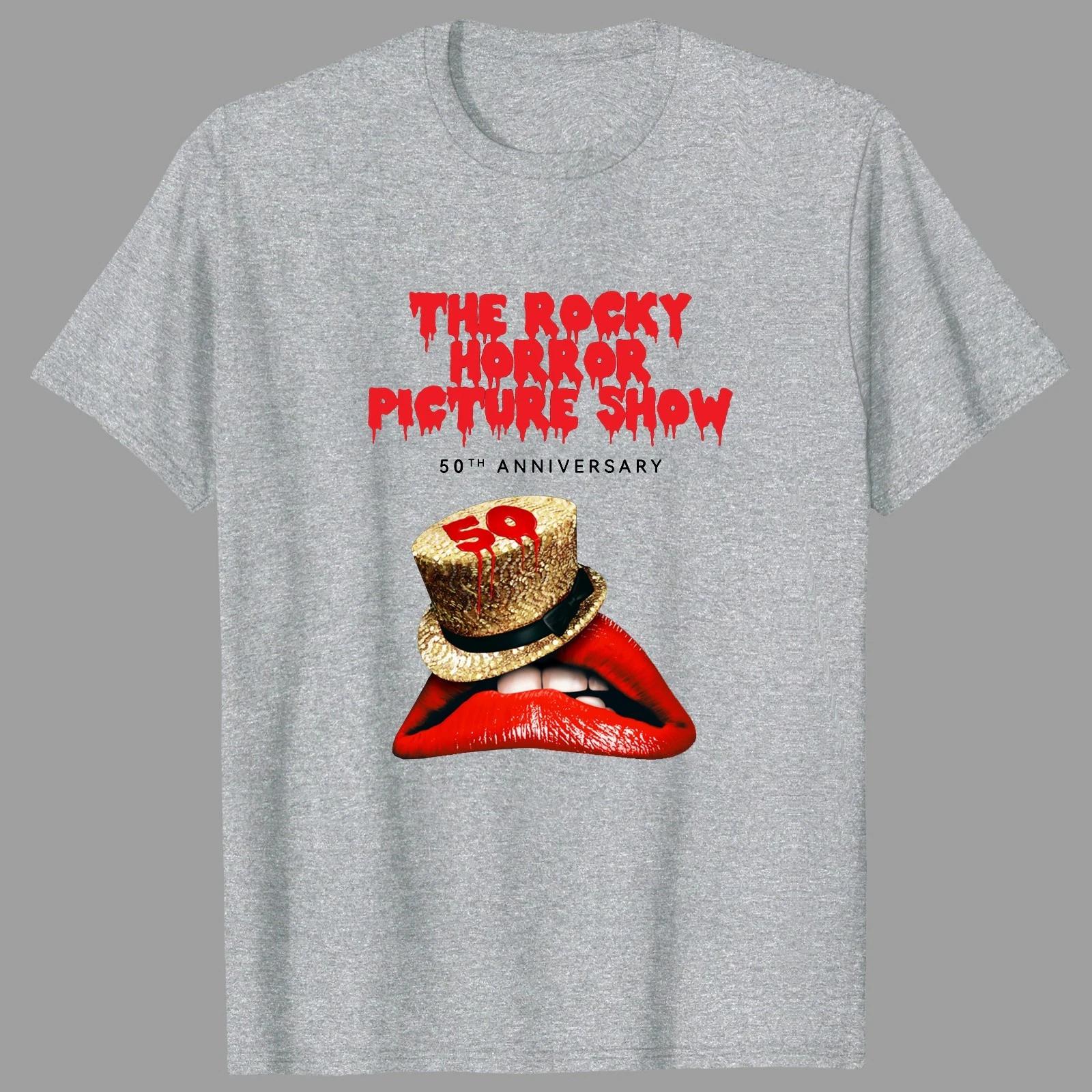 

The Rocky Horror Picture Show 50th Anniversary TShirt - Multicolors High-end Luxury Is for Both Men and Women Top Y2k Summer 4XL