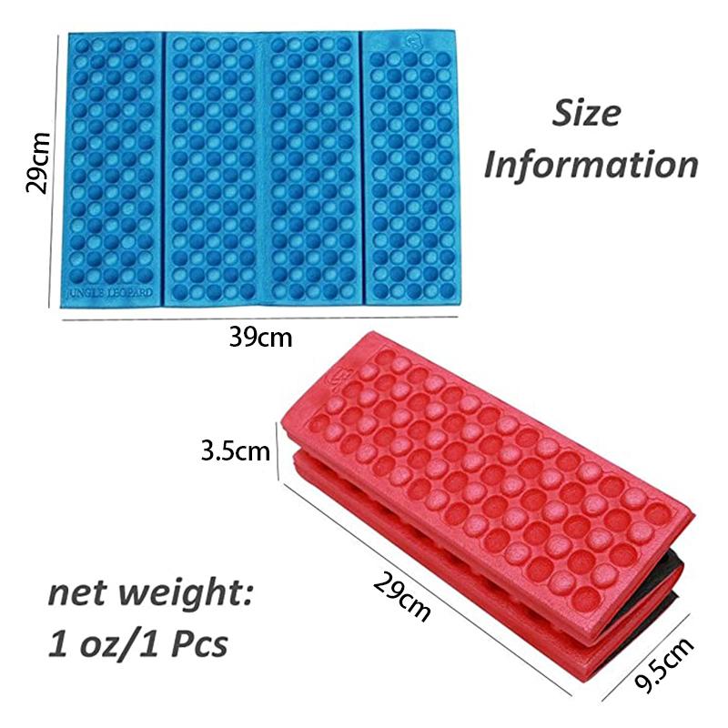 1pcs Camping Foam Pad Waterproof Foam Seat for Picnic Hiking Backpacking Mountaineering Trekking Stadium Bleachers Outdoor