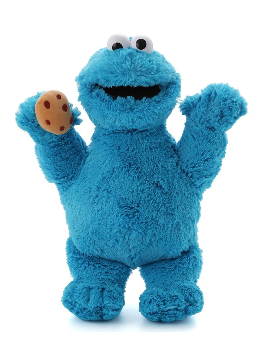 Street Plush Toy M Cookie Monster SSMULG239011 BLU Free Size [Sesame Market] Women s синий