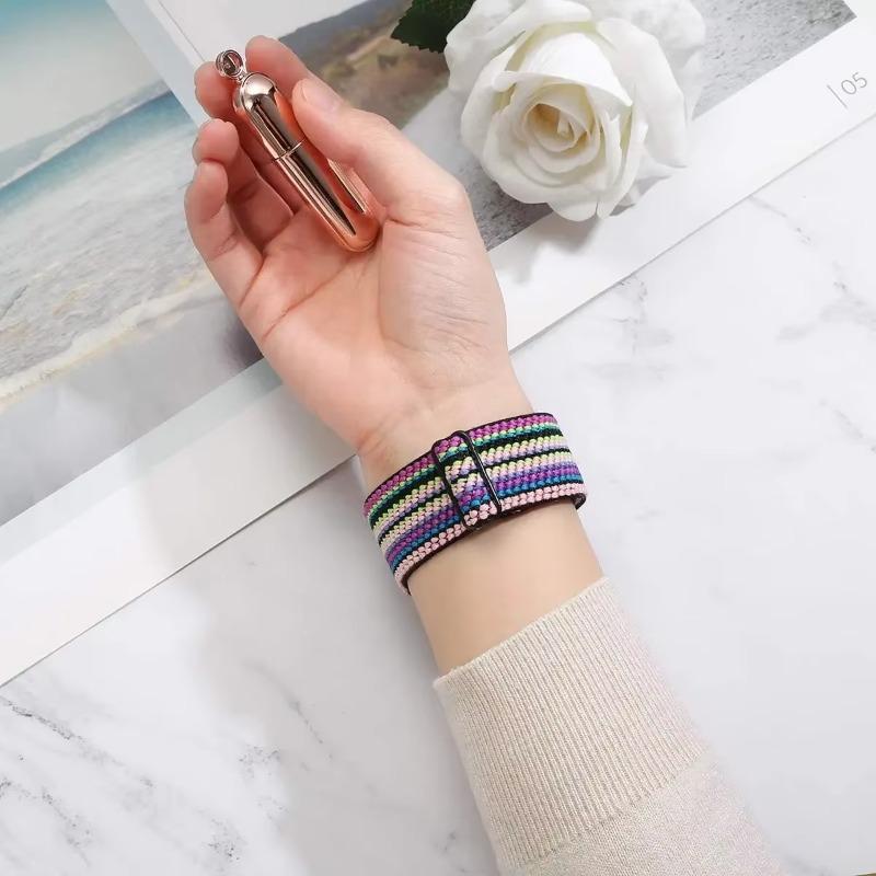 20mm 22mm Nylon Strap For Amazfit T-Rex3 Pro/Active 3-2/Max/Bip 6-5 Braided Bracelet Redmi Watch 5 Lite/Active Xiaomi Wtch S5-4