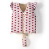 Kids Float Vest With Cotton Material Cartoon Print For Water Play And Swimming Safety