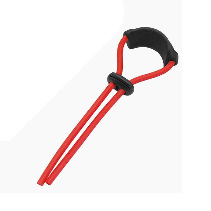 Male Silicone Lock Ring Male Lock Adjustable Rope Binding Ball Stretcher Sperm Penis Ring Ejaculation Delay Erection Rings Adult