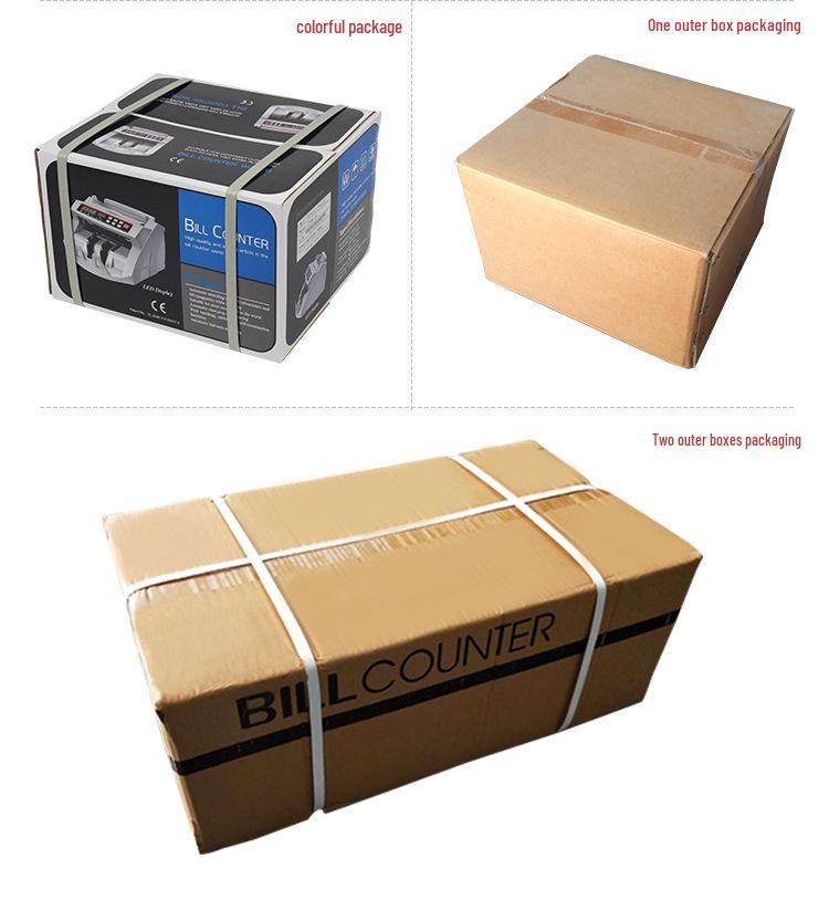 2108UV Banknote and Currency Counting Machine for Laos, Cambodia, Myanmar, Japan, South Korea, Philippines, Malaysian Ringgit, Europe, and America