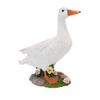 Porch Goose Statue Resin Duck Figurine Animal Sculpture for Indoor Outdoor Garden Lawn Yard Decor