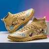 2 new high-top adult football shoes men's artificial turf training game casual sports shoes women