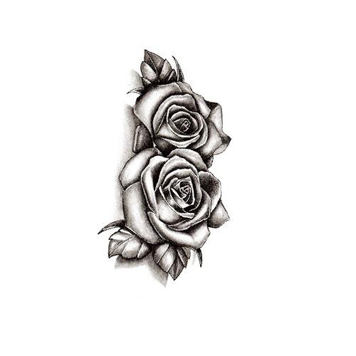 Small Fresh Tattoo Sticker Cute Swallow Fairy Fox Rose Sexy Waterproof Tattoo Sticker Female Suit Sticker