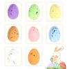 Egg Shakers Colorful Foam Self Painting Eggs Rhythm Learning Toy Gifts Favor for Kids Early Development Holiday Decor