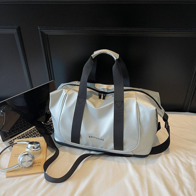 New Large Capacity Travel Bag, Women's Short Distance Luggage Bag, Hand-held Fitness Bag, Sports Bag, Boarding and Waiting for Delivery Storage