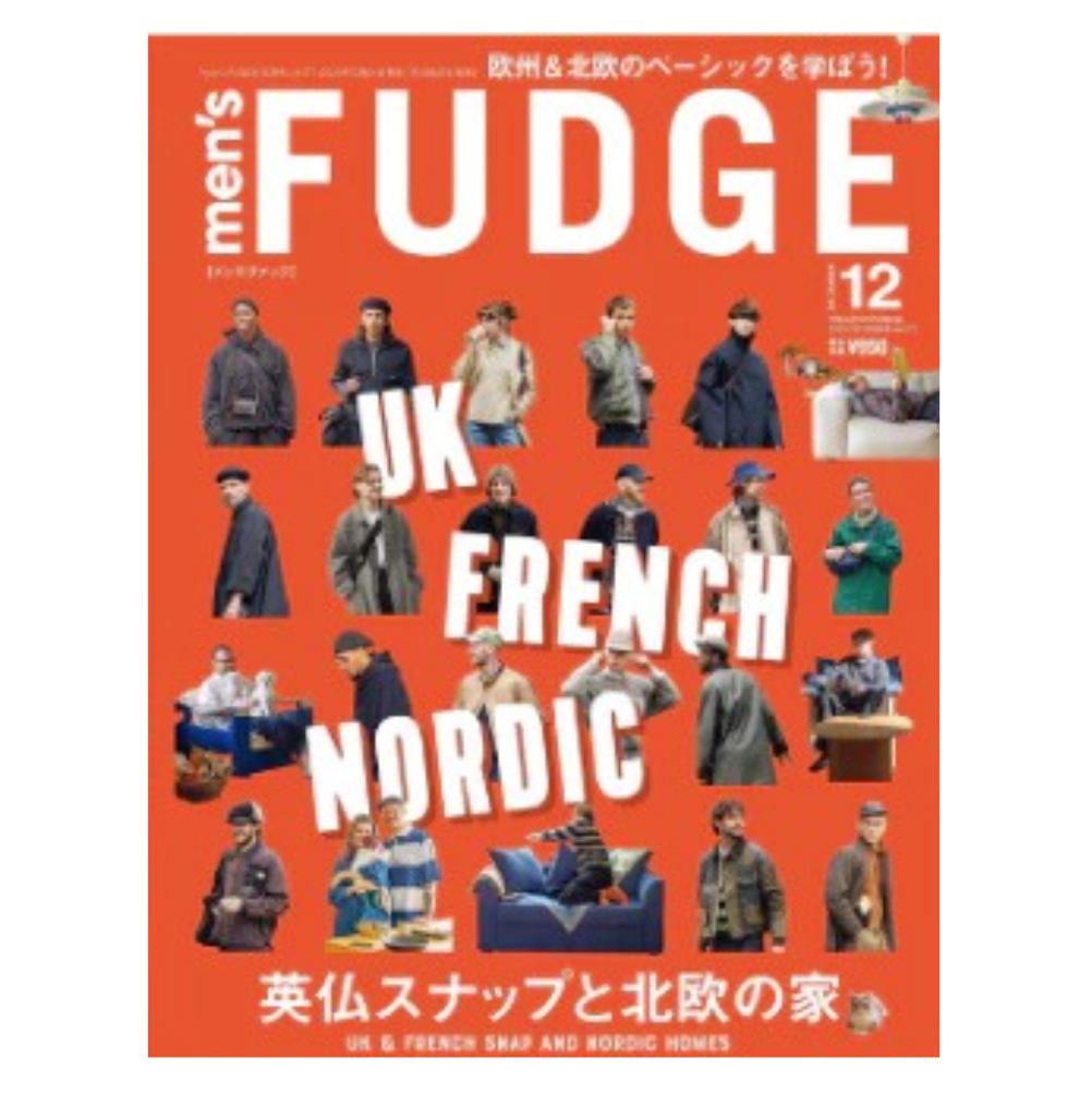 BRAND-NEW Men's FUDGE Vol.168-177 2025 Japanese Fashion Magazine